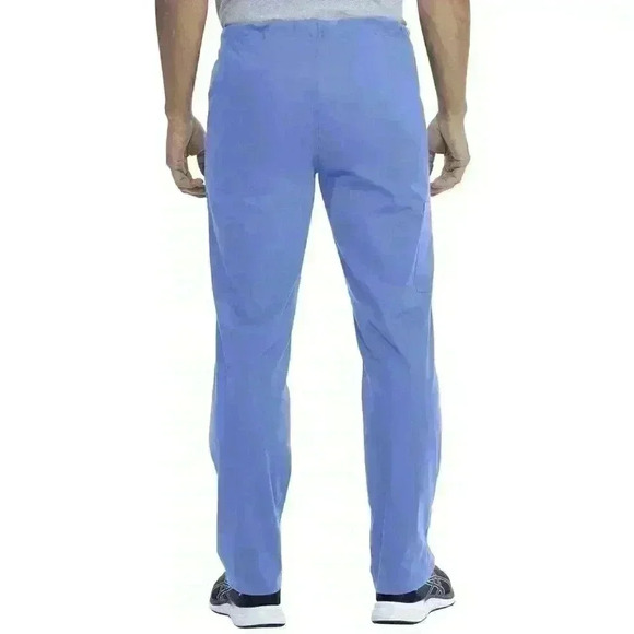NWT Unisex Scrubstar Core Essentials Scrub Pants Drawstring Tie Size L, 3XL Blue - Picture 4 of 10